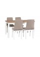Stalo ir kėdžių komplektas - Alba 1 + Hugo 5